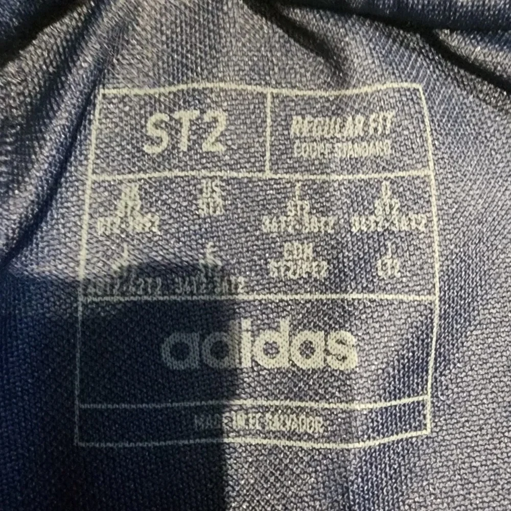 Adidas ST2 Tiro24 Mens Team Navy Blue Soccer Football Pants Joggers‎ Athletic  L